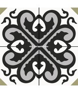 Mexican Mission Cement Tile Handcrafted 10 sqf - Andalucia3 -  8x8&quot; - $3,667.27 MXN