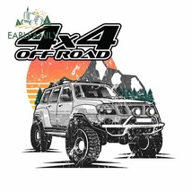 EARLFAMILY 13cm x 11.4cm for Off-road Vehicle Adventure Decal e Suitcase Car Sti - £35.68 GBP