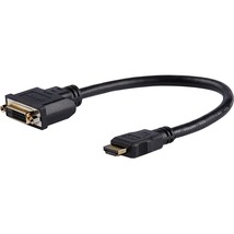StarTech.com HDMI Male to DVI Female Adapter - 8in - 1080p DVI-D Gender Changer  - £17.42 GBP
