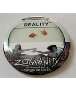 Zumanity The Sensual Side of Cirque de Soleil 2-3/4&quot; Pin Back Button - $5.95