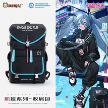 Moeyu Anime Vocaloid Backpack School Shoulder Bag Miku Cosplay Men Stude... - £109.44 GBP