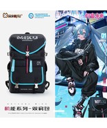 Moeyu Anime Vocaloid Backpack School Shoulder Bag Miku Cosplay Men Student Lapto - £109.93 GBP