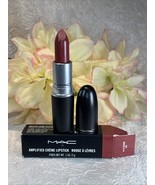 MAC Amplified Creme Lipstick - 102 Brick-O-La -  Full Size New In Box Fr... - $18.76