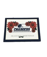 2000 San Diego CHARGERS STH Team Issued Christmas Card Jim Harbaugh Seau - £22.54 GBP