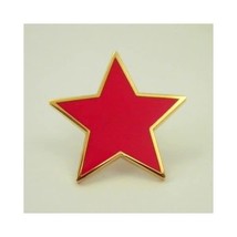 Plain Red Star pin badge  - $13.62 CAD