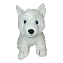 Wishpets White Artic Fox Plush Stuffed Animal #83154 Beanie Body 2016 10" - $15.02