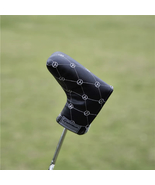 Golf Club Blade Putter Head Cover Taylormade Classic T Black Diamond - $26.90