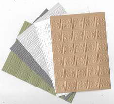 Embossed Paper. A6. Abstract. Choice of Colour - €0,30 EUR+