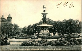 Corning Fountain and Memorial Arch Hartford CT Connecticut UDB 1903 Postcard  - £3.05 GBP
