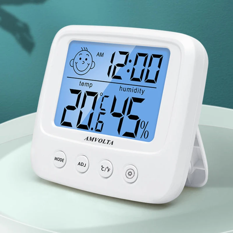 House Home LCD Digital Temperature Humidity Meter Backlight House Home Indoor El - £19.98 GBP