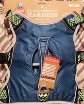 Arcadia Trail Ultimate Security Harness Blue/Grn Large 22-35&quot; Neck 26-34... - £14.96 GBP
