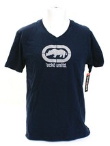 Ecko Unltd Blue V Neck Short Sleeve T-Shirt Tee Shirt Men&#39;s NWT - £23.97 GBP