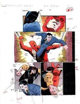 Original vintage 1996 Daredevil 357 page 4 Marvel Comics color guide art... - £45.76 GBP
