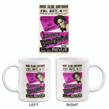 James Brown &amp; His Revue - Rhode Island Auditorium - 1963 - Concert Poster Mug - £19.17 GBP+