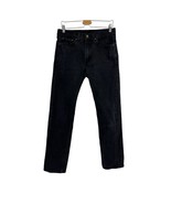 Levi&#39;s 505 Regular Fit Black Jeans Size 32 x 34 mens - £23.30 GBP