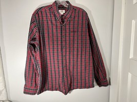 Cutter &amp; Buck Men’s Large Plaid Button Down Shirt - $13.81