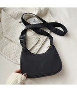 Fashion Women Hobo Shoulder Bag Solid Color Crescent Underarm Bag For La... - £16.03 GBP