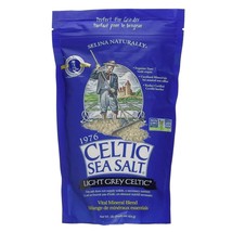 Selina Naturally Celtic Sea Salt, Light Grey Celtic, Kosher, Gluten Free, 16 oz. - £17.77 GBP