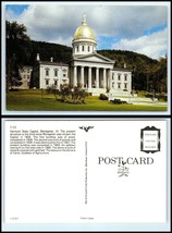 VERMONT Postcard - Montpelier, State Capitol Building S41 - £2.22 GBP