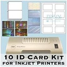Make Pvc-Like Id Cards With The 10 Id Card Kit With Laminator,, And Holo... - $103.97