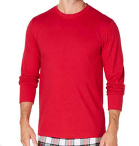 allbrand365 designer Mens Cotton Long Sleeve Top,Red,Medium - £35.97 GBP