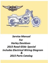 2015 Harley Davidson Road Glide Special Touring Models Service Manual - £20.42 GBP