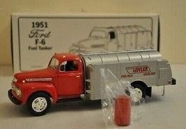First Gear 1951 Ford F-6 Fuel Tanker Bank 1:34 Scale - $33.00