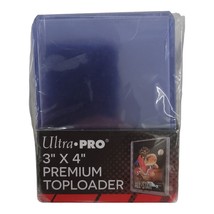 Ultra Pro 3 x 4 Toploader Card Protector Holder Ultra Clear 25 Count - £7.82 GBP