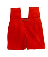 PEACE OF CLOTH Women&#39;s Red Pants Poly Blend Stretch Pockets Size 6 - $424.97 MXN