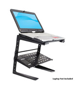 Pyle-Pro Laptop Computer Stand For DJ with Storage Shelf - $40.48