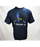 Ninja Star Shuriken T-Shirt Mens 2XL Short Sleeve Casual Apparel 100% Co... - £18.86 GBP