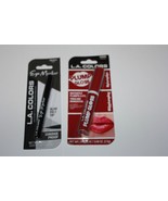 L.A. Colors Plump Lip Gloss C68090 + Eye Marker Liquid Eyeliner CBLE913 ... - £8.96 GBP