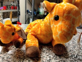 Ty Beanie Babies and Christmas Holiday Jingle Beanies Twigs the Orange Giraffe ( - £15.68 GBP