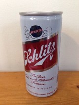 Vtg Flat Pop Top Pull Tab Beer Can Schlitz Official Licensed 1980 Olympi... - $24.99