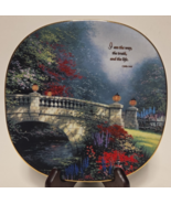 I AM THE WAY Plate Heaven on Earth by Thomas Kinkade 1 John 14:6 Bradfor... - $452.18 MXN