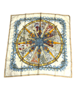 Hermes Anx Pays de Epices 100% Silk Scarf by  Annie Faivre 35&quot; With Box ... - £372.58 GBP