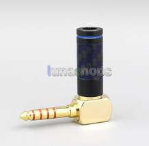 Carbon L Angle 4.4mm Balanced TRRS Carbon Plug adapter For Astell &amp; Kern... - $10.00