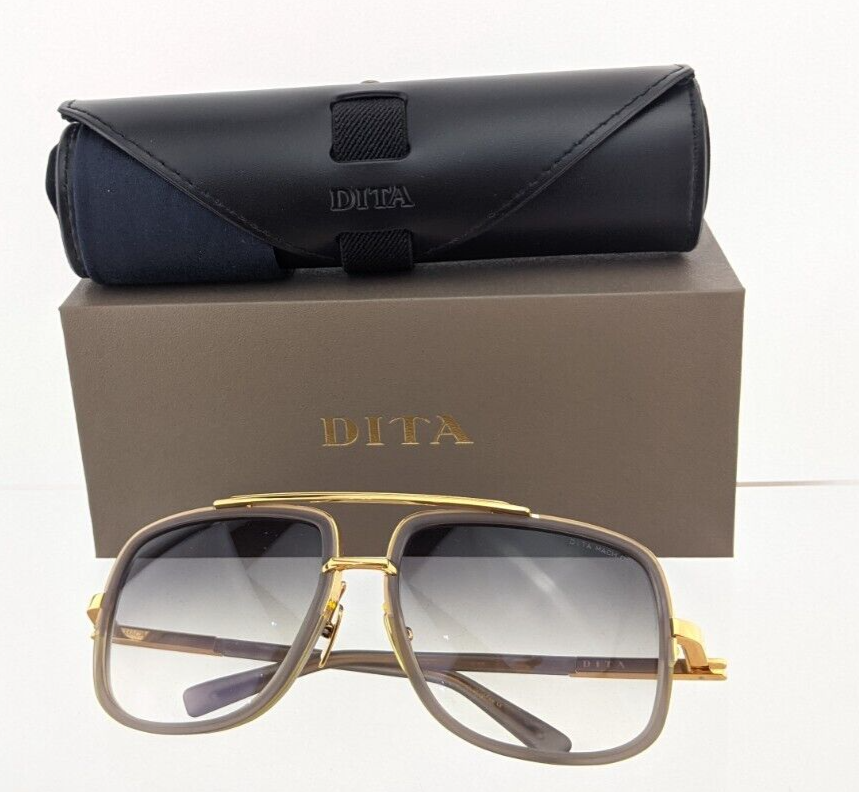 Primary image for New Authentic Dita Sunglasses Mach One DRX 2030 T Grey Gold 59mm Frame