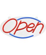 Hillman Plastic Indoor and Outdoor LED Lighted Open Sign - Case of: 1; - $1,971.77 MXN