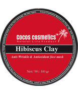Facial mask | Hibiscus Floral Clay | Pink French Clay | All natural vega... - $17.56 CAD