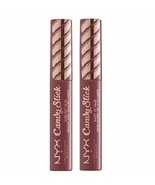 NYX Candy Slick Glowy Lip Color - S&#39;more Please- Lot of 2 - £10.77 GBP