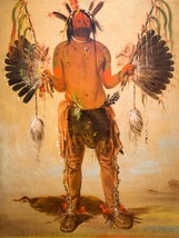 George Catlin Old Bear, a Medicine Man available as Giclee Art Print Ships Free - £31.17 GBP+