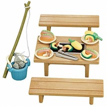 Sylvanian Families Furniture Family Barbecue Set Toy Dollhouse - £14.16 GBP
