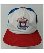 National Baseball Hall Of Fame Snapback New Era Snapback Trucker Hat Cap... - £15.58 GBP