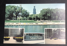 1979 Chicago Sears Tower &amp; Veranda Postcard Aero Illinois IL -- 4&quot; x 6&quot; - £7.56 GBP