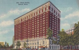 Hotel Statler Detroit Michigan MI Postcard C50 - £2.38 GBP