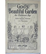God&#39;s Beautiful Garden for Children&#39;s Day Church Service Program &amp; Sheet... - £4.47 GBP