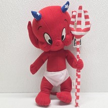Harvey Comics Hot Stuff Little Devil Blue White Star Horns 2005 Plush Wi... - $48.92