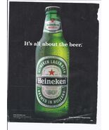 1999 Heineken Beer Print Ad Vintage 8.5" x 11" - $19.75