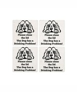 COCKER SPANIEL TOILET DRINKING PROBLEM Coasters - $35.00